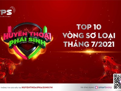 “Huyền thoại Phái sinh – Chứng trường rực lửa” do VPS tổ chức đã chính thức tìm ra 10 chứng sĩ xuất sắc nhất của vòng Sơ loại tháng đầu tiên.