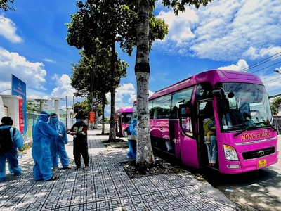 Tây Ninh đã hoàn thành việc đưa người dân ở TP.HCM về quê.
