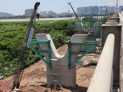 Cầu Vĩnh Tuy giai đoạn 2 sử dụng ngân sách thành phố Hà Nội.