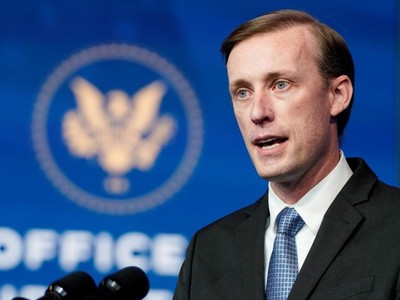 Cố vấn An ninh quốc gia Mỹ Jake Sullivan. (Ảnh: Reuters).