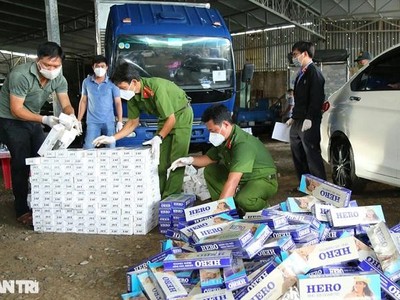 Tang vật bị lực lượng chức năng thu giữ.