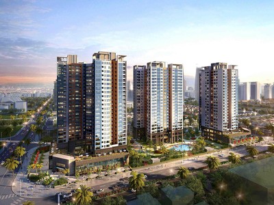 Khu đô thị Starlake Tây Hồ Tây do Phục Hưng Holdings thi công.