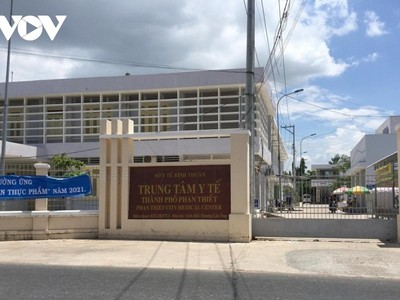 Trung tâm Y tế thành phố Phan Thiết.