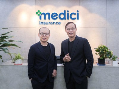 Ông Ngô Đức Anh, Nhà sáng lập, Chủ tịch Hội đồng quản trị Medici (bên trái) và ông Vũ Bá Tuyên, Chủ tịch Hội đồng quản trị, Tổng giám đốc FAD (bên phải).