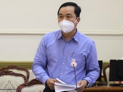 Giám đốc Sở Công Thương TP.HCM Bùi Tá Hoàng Vũ (ảnh TTBC).