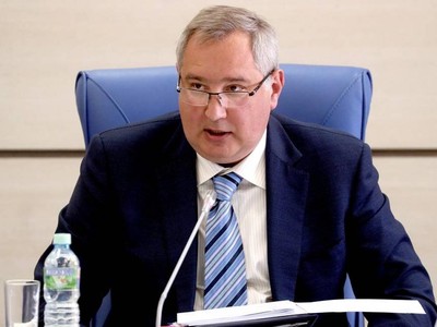 Tổng giám đốc Roskosmos Dmitry Rogozin. Ảnh: Tass.