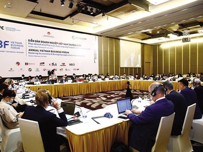 Phiên kỹ thuật Diễn đàn Doanh nghiệp Việt Nam thường niên (VBF) năm 2022 hôm 18/2.