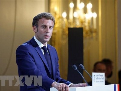 Tổng thống Pháp Emmanuel Macron. (Ảnh: AFP/TTXVN).