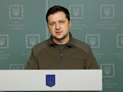 Tổng thống Ukraine Zelensky. Ảnh: EPA.