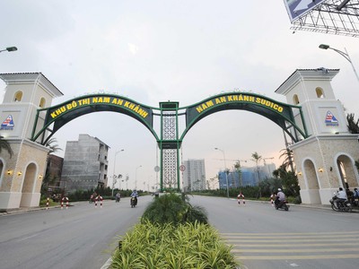 Sudico hiện có quỹ đất lớn tập trung ở Khu đô thị Nam An Khánh.