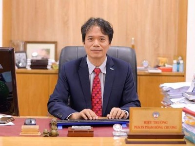 GS.TS. Phạm Hồng Chương, Hiệu trưởng Đại học Kinh tế Quốc dân.