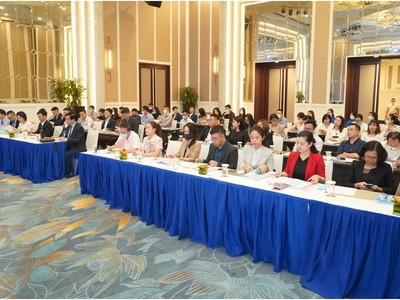 Quang cảnh phiên khai mạc ĐHĐCĐ thường niên năm 2022 của EVG sáng 26/4/2022.