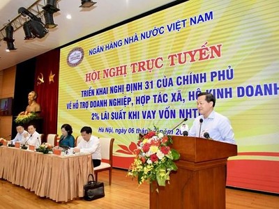 Thúc ngân hàng thương mại triển khai nhanh gói hỗ trợ lãi suất 2%