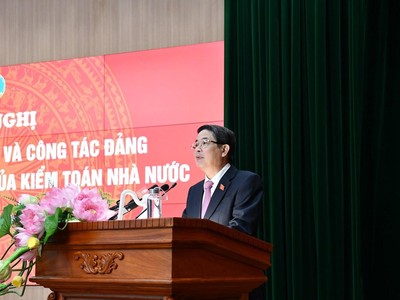 Phó chủ tịch Quốc hội Nguyễn Đức HảiPhó chủ tịch Quốc hội Nguyễn Đức Hải phát biểu tại hội nghị. (Ảnh: Vietnam+).