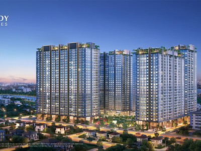 Dự án Hanoi Melody Residences tại Khu đô thị mới Tây Nam Linh Đàm, phường Hoàng Liệt, Quận Hoàng Mai, TP.Hà Nội.