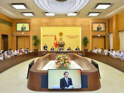 Phiên họp tháng 8/2022 của Ủy ban Thường vụ Quốc hội.