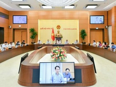 Phiên họp chuyên đề pháp luật tháng 8/2022 của Ủy ban Thường vụ Quốc hội.
