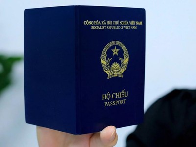 Hộ chiếu mới của Việt Nam.