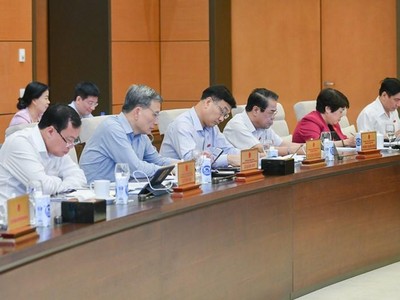 Phiên họp chuyên đề pháp luật tháng 8/2022 của Ủy ban Thường vụ Quốc hội.