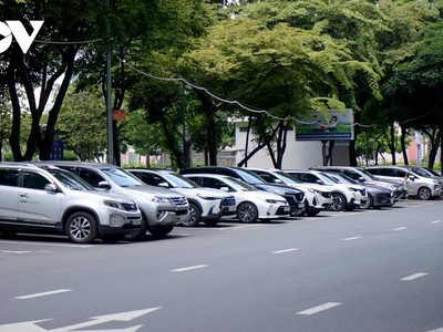 TP.HCM sẽ có thêm các bãi đỗ xe thông minh tại trung tâm (ảnh Hà Khánh).