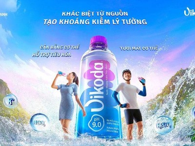 Tập đoàn F.I.T đang đầu tư mạnh vào sản phẩm nước khoáng đóng chai thương hiệu Vikoda.