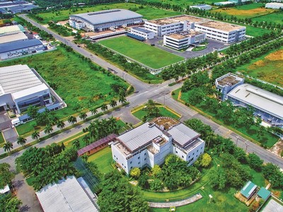 Long An hấp dẫn nhà đầu tư bởi các sản phẩm, dịch vụ bất động sản công nghiệp đa dạng Ảnh: Ban quản lý Khu kinh tế Long An.