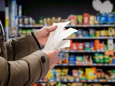 Lạm phát tăng cao khiến người dân phải cân nhắc ký lưỡng trong chi tiêu. Ảnh: genbiz.com.