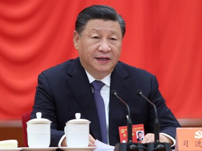 Tổng Bí thư Đảng Cộng sản Trung Quốc Tập Cận Bình. Ảnh Tân Hoa xã.