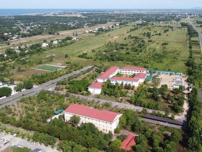 Toàn cảnh khu dự án Trường Đại học Công nghệ Vạn Xuân. Ảnh T. Cường.