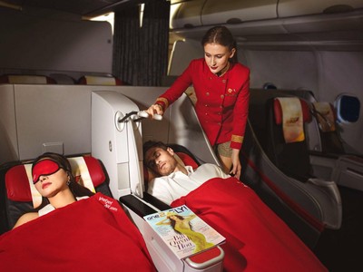 Trải nghiệm đẳng cấp, sành điệu dễ dàng cùng hạng vé SkyBoss Business của Vietjet