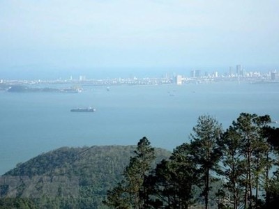 Vị trí dự kiến xây dựng Cảng Liên Chiểu. (Ảnh: Quốc Dũng/TTXVN)