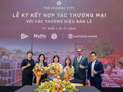 Masterise Homes chính thức ký kết hợp tác thương mại với nhiều thương hiệu F&B nổi tiếng vào sáng ngày 29/11.