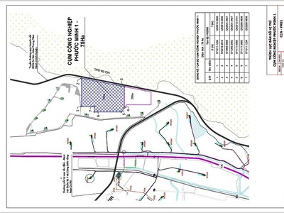 Bản đồ vị trí Cụm công nghiệp Phước Minh 1. Nguồn: UBND tỉnh Ninh Thuận.