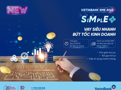 VietinBank SME SIMPLE+: Giải pháp đột phá dành cho doanh nghiệp vừa và nhỏ