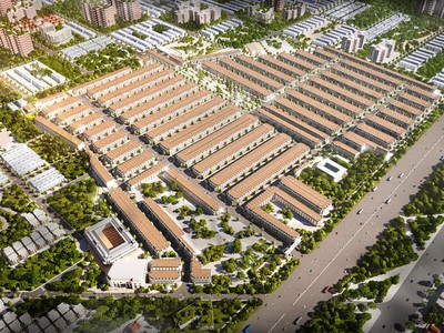 Phối cảnh tổng thể khu compound thông minh 5F Orianna.