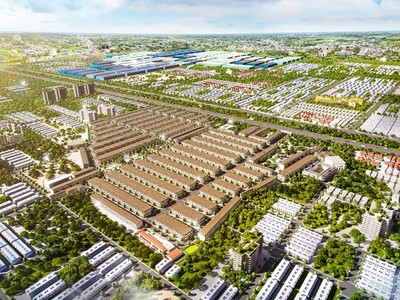 Quy hoạch tổng thể khu compound thông minh 5F Orianna kết nối cao tốc TPHCM – Phú Giáo – Thủ Dầu Một, đối diện KCN Tân Bình 1.000 ha.