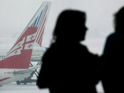 Georgian Airways là hãng hàng không thứ hai nhận được giấy phép thực hiện các chuyến bay giữa Gruzia và Nga. (Nguồn: Reuters).