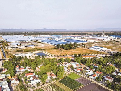 Tỉnh Quảng Nam không đủ chỉ tiêu sử dụng đất để thành lập mới các khu công nghiệp.