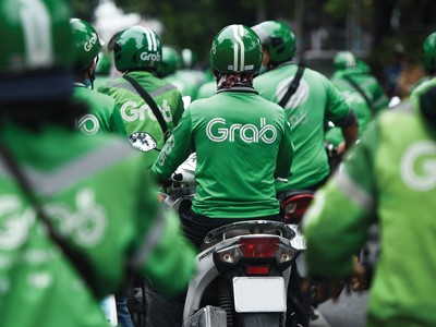 Grab đang chiếm lĩnh vị thế hàng đầu trong lĩnh vực xe công nghệ tại Việt Nam.