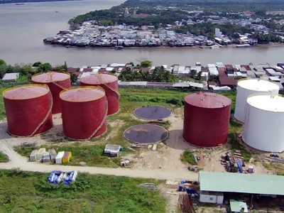 Hệ thống kho chứa của Nam Sông Hậu được đầu tư hiện đại theo quyết định của Thủ tướng Chính phủ.