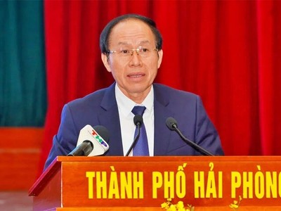 Bí thư Thành ủy Hải Phòng Lê Tiến Châu. (Ảnh: Thành đoàn Hải Phòng).