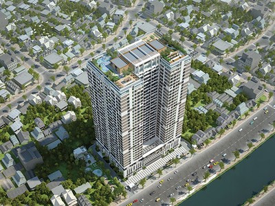 Phối cảnh Dự án Riverside Garden