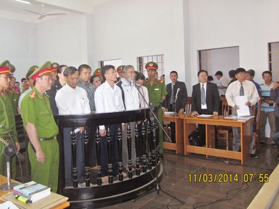 Hình ảnh phiên tòa (11/3) xử đại án nghìn tỷ tại Tây Nguyên