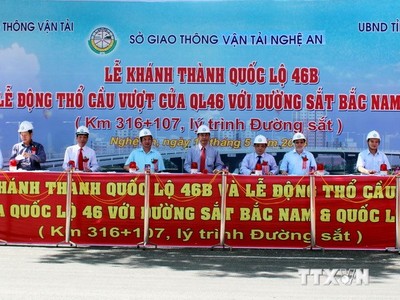 Đầu tư trên 517 tỷ đồng xây dựng Quốc lộ 46B và Cầu vượt Quốc lộ 46