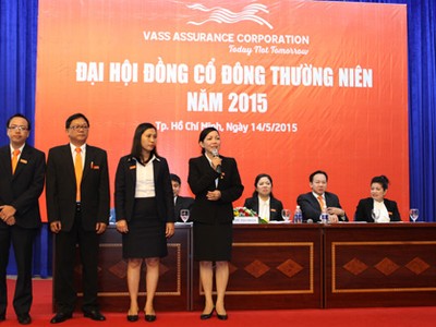 Các thành viên HĐQT và Ban kiểm soát mới ra mắt Đại hội