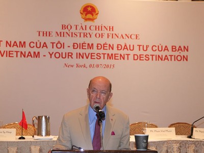 Tỷ phú Wilbur L. Ross phát biểu tại Hội nghị