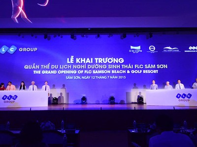 Khai trương quần thể FLC Sầm Sơn Beach & Golf Resort