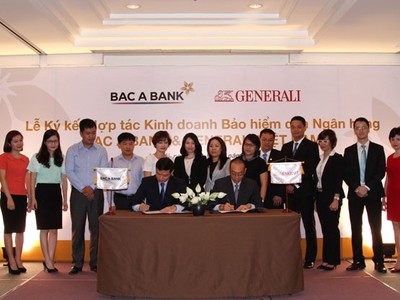 Generali Việt Nam bắt tay cùng Bac A Bank