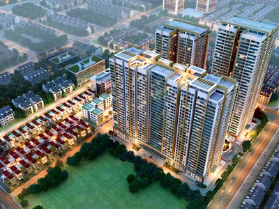 Phối cảnh Imperia Garden, dự án có mức giá khá cao ở khu vực Thanh Xuân