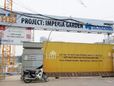 Dự án Imperia Garden được quảng cáo “Vườn trong phố”